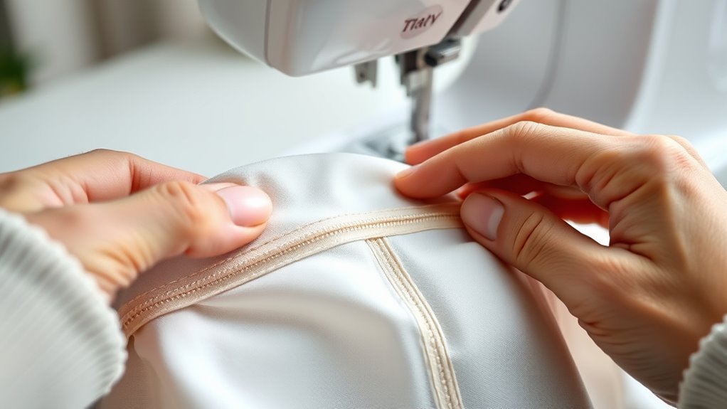 check zipper alignment and function