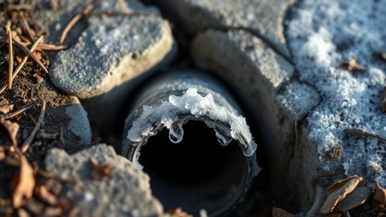 cold temperatures and poor insulation