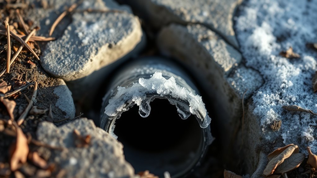 cold temperatures and poor insulation
