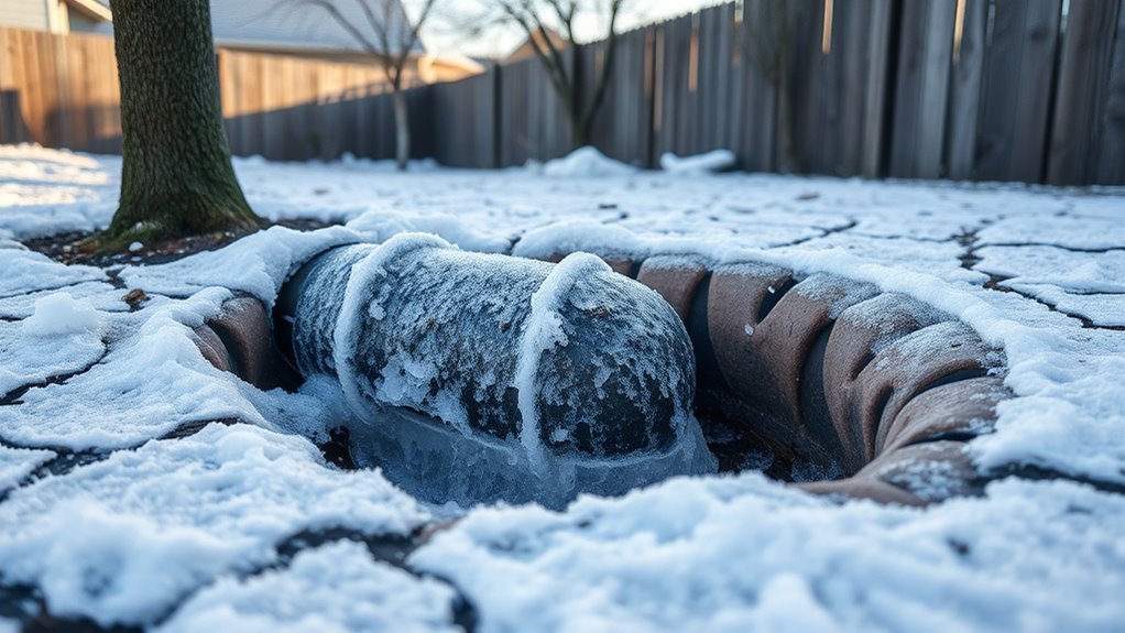 cold temperatures and poor insulation
