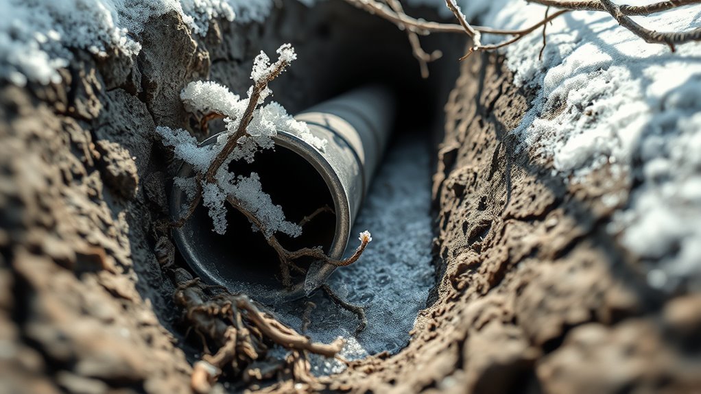 cold temperatures and poor insulation