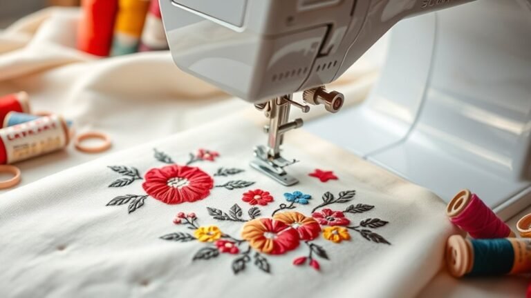 embroidery options for sewing machines