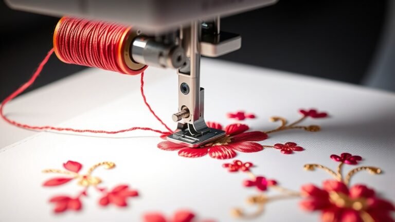 embroidery thread sewing machine