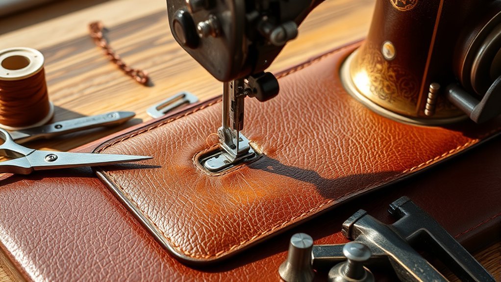 essential leather sewing tools