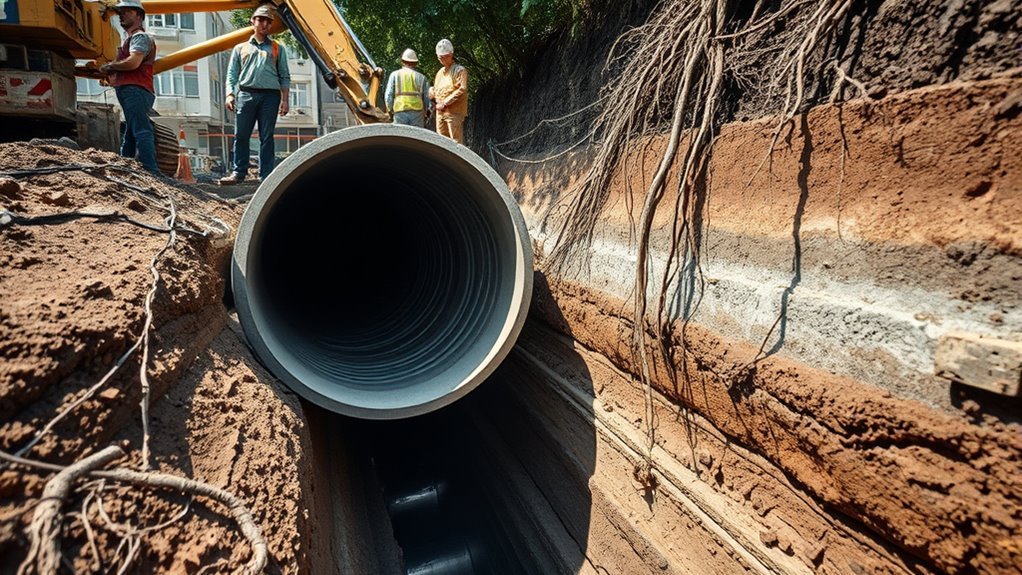 factors affecting sewer depth
