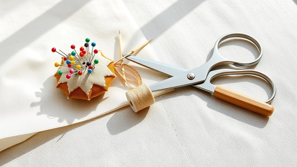 gather sewing supplies essentials