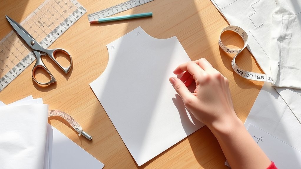 gather tools for accurate drafting
