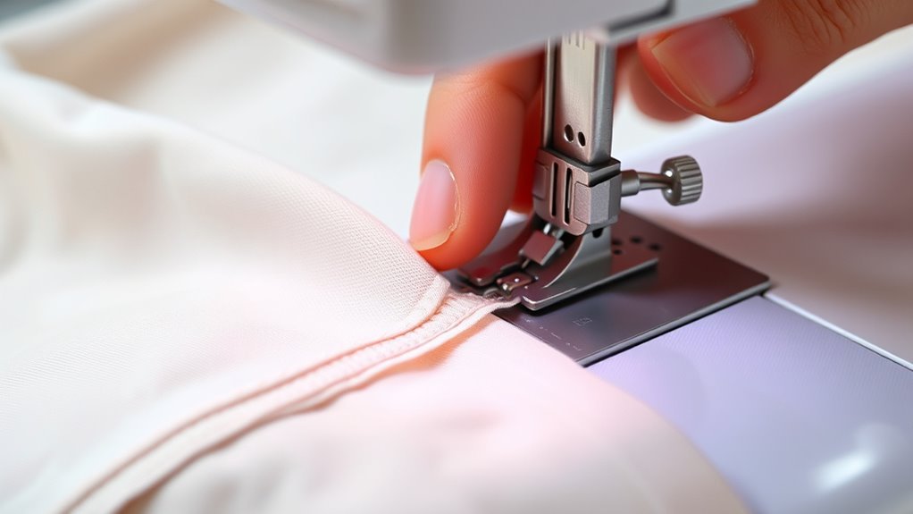invisible zipper sewing technique