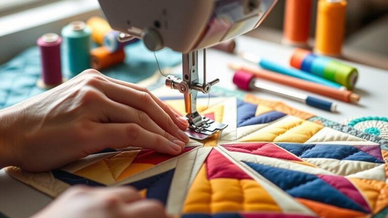 machine quilting step by step