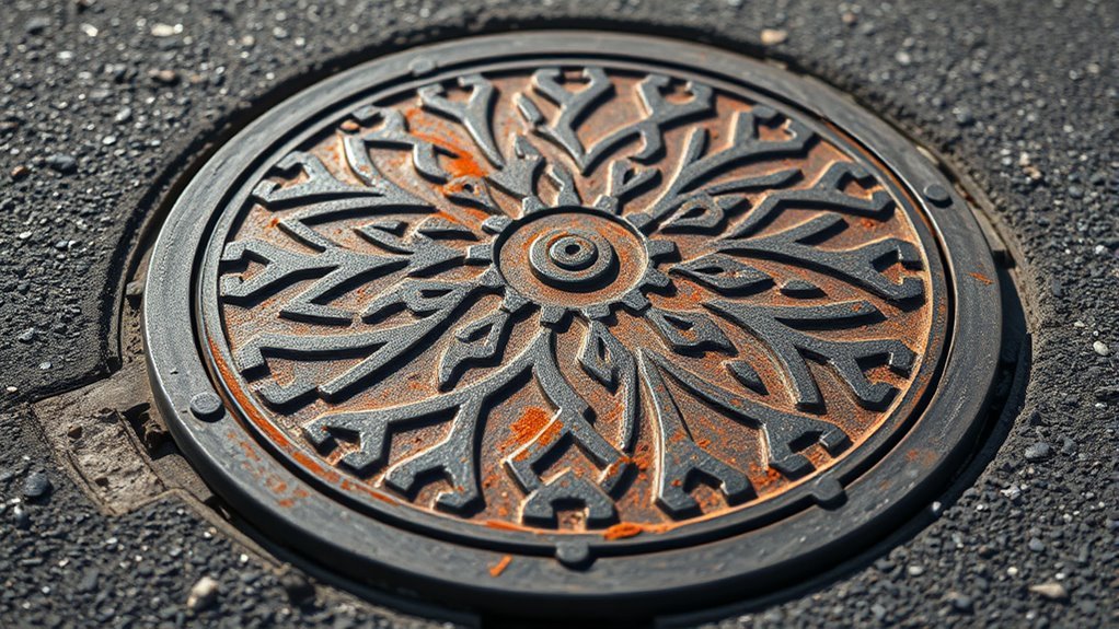 materials affecting sewer cover strength