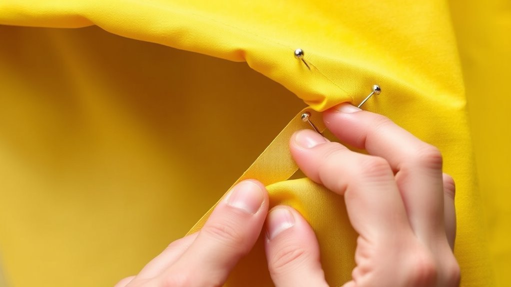 pin align pin sew