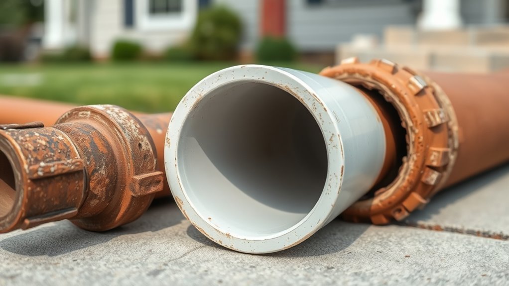 pipe material lifespan details