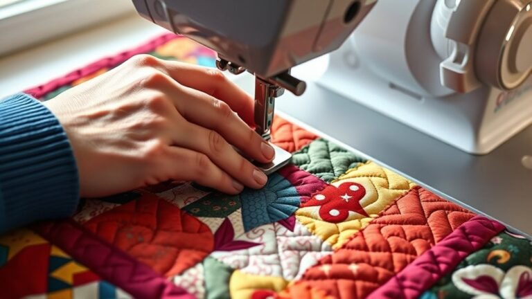 quilting with standard sewing machine