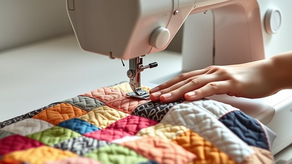 regular machine quilting techniques