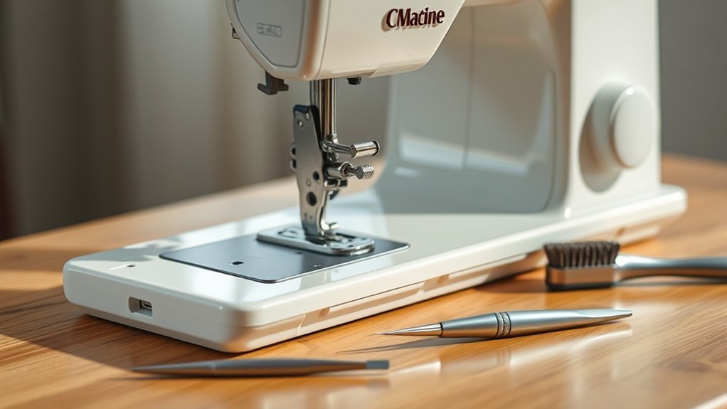 remove sewing machine components