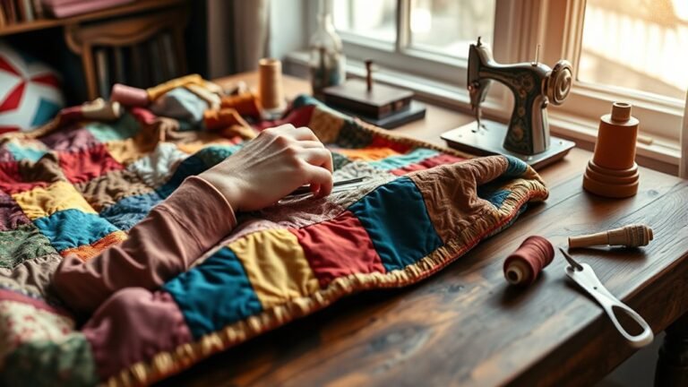 sewing blanket step by step