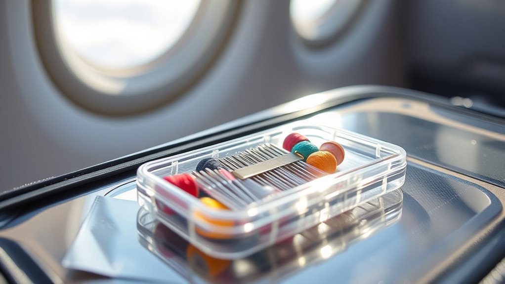 sewing needles tsa guidelines