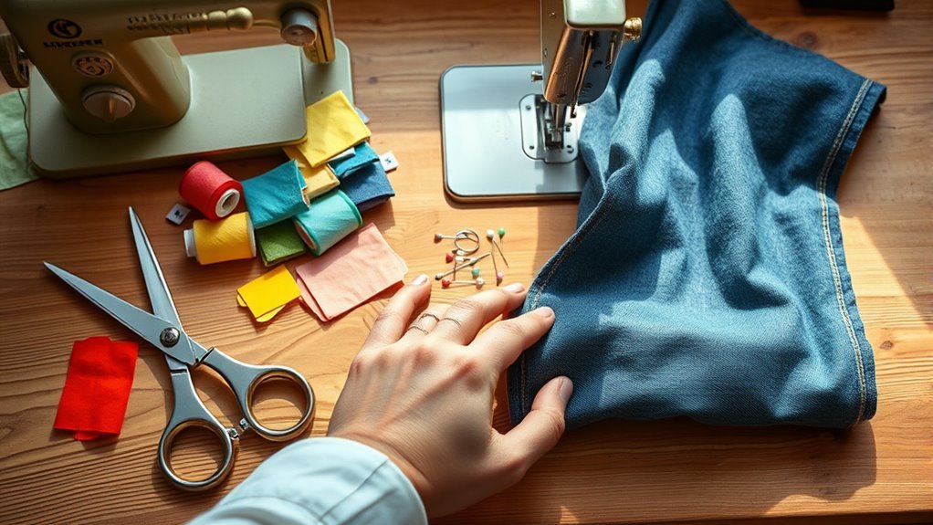sewing pants in ten