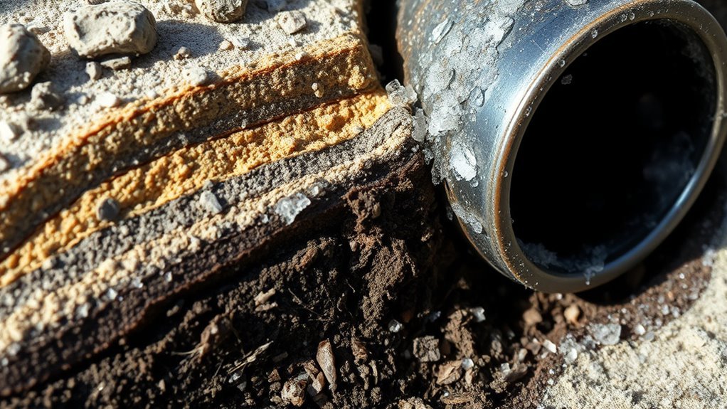 soil frost line depth