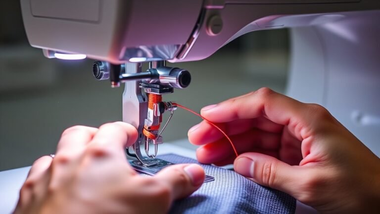 thread sewing machine setup