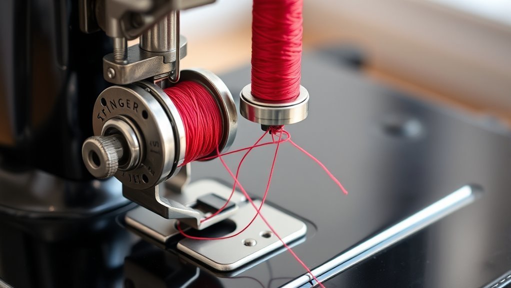 threading singer machine step by step