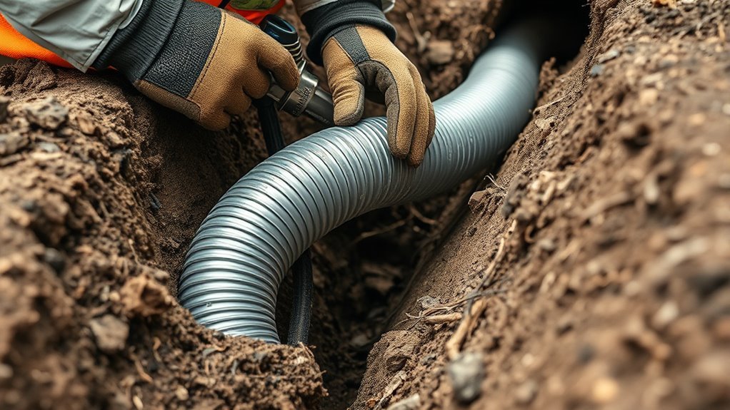 trenchless sewer belly repair