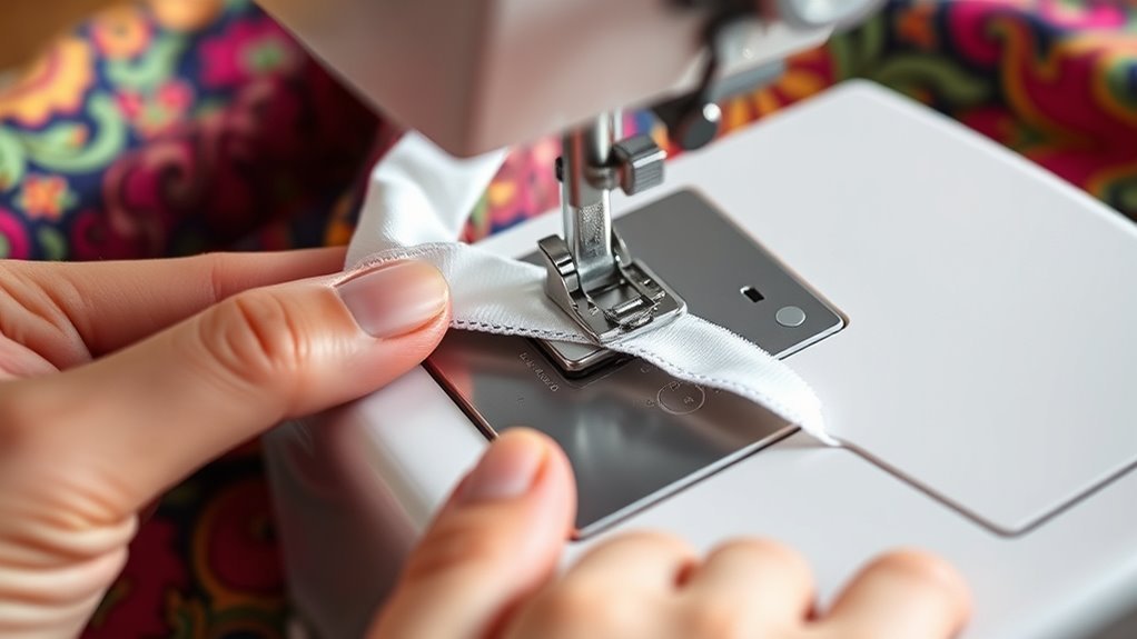 use zigzag stretch stitch