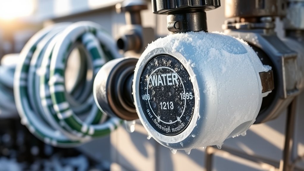 winter average water usage